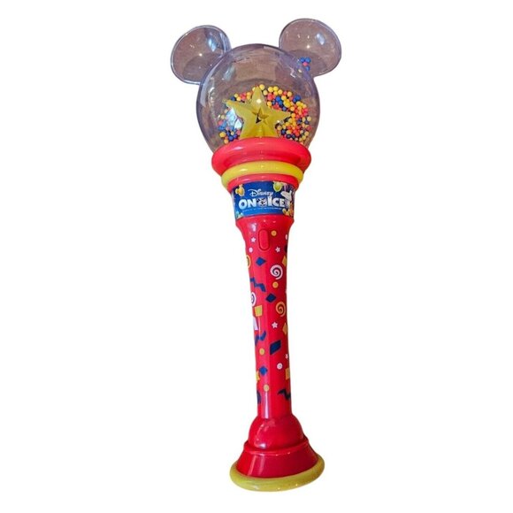 Disney On Ice Mickey Mouse Light Up Souvenir Wand 2001 NOT WORKING Vintage Toy - Picture 1 of 8